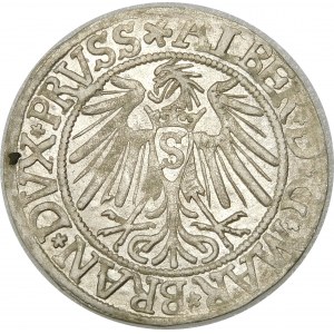Prusy, Albrecht Hohenzollern, Grosz 1539, Królewiec