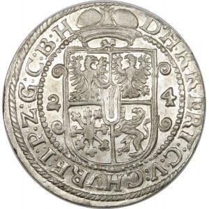 Prusy, Jerzy Wilhelm, Ort 1624, Królewiec – wyśmienity