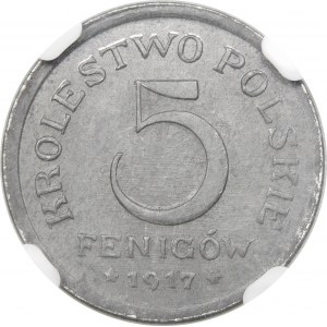 5 fenigów 1917 FF