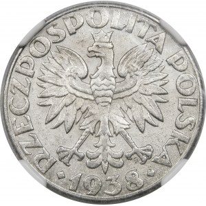 50 groszy 1938 - niklowane