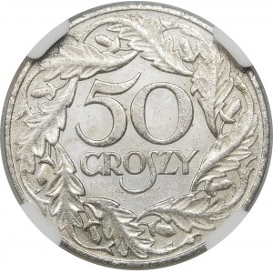 50 groszy 1938- niklowane