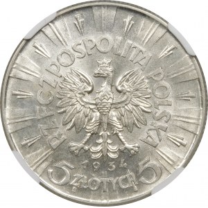 5 złotych Piłsudski 1934