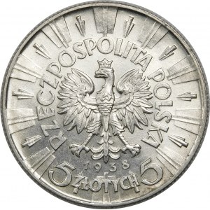 5 złotych Piłsudski 1938