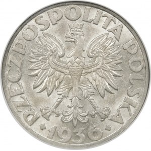 5 złotych Żaglowiec 1936