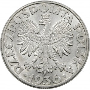 5 złotych Żaglowiec 1936