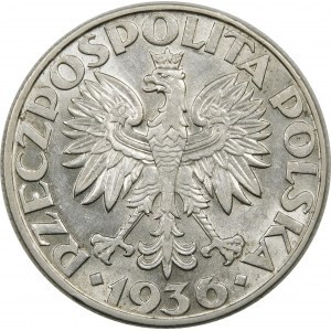 5 złotych Żaglowiec 1936