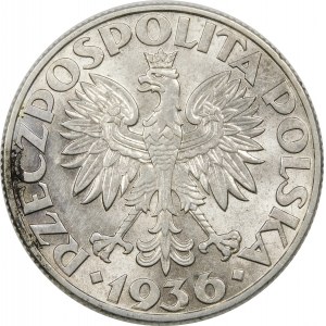 5 złotych Żaglowiec 1936