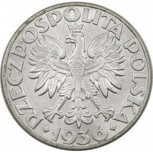 5 złotych Żaglowiec 1936