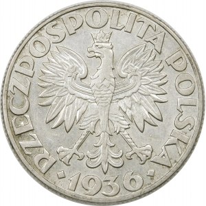 5 złotych Żaglowiec 1936