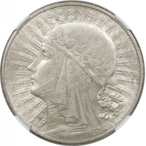 10 złotych Głowa Kobiety 1932 BZM