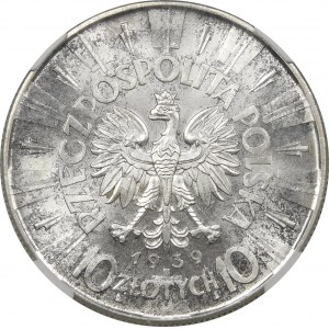 10 złotych Piłsudski 1939
