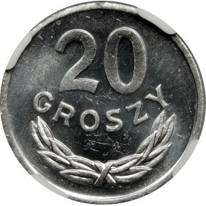 20 groszy 1985 PL - PROOFLIKE JAK LUSTRZANKA