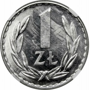 1 złoty 1981 PL - PROOFLIKE JAK LUSTRZANKA