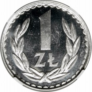 1 złoty 1983 PL - PROOFLIKE JAK LUSTRZANKA