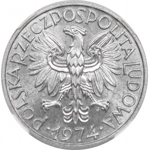 5 złotych Rybak 1974