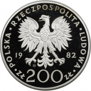 200 złotych Jan Paweł II 1982