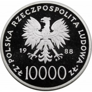 10000 złotych Jan Paweł II 1988 - X Lat Pontyfikatu