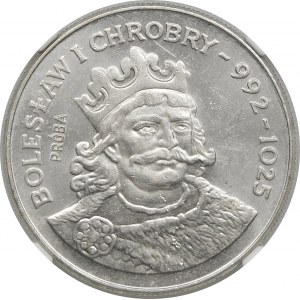 Próba 50 złotych Bolesław Chrobry 1980 - miedzionikiel