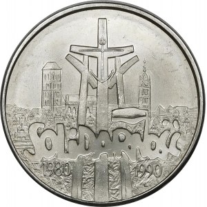 100000 złotych 1990 Solidarnosć TYP C - srebro