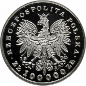 100000 złotych 1990 Kościuszko Mały Tryptyk - srebro