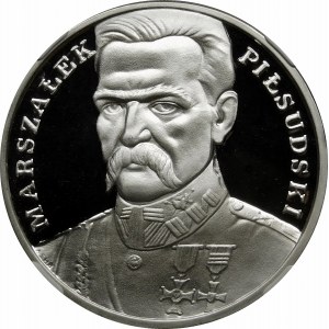 100000 złotych 1990 Piłsudski Mały Tryptyk - srebro