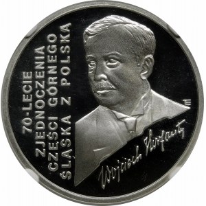 100000 złotych 1992 Wojciech Korfanty - srebro