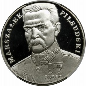 200000 złotych 1990 Piłsudski Duży Tryptyk - srebro