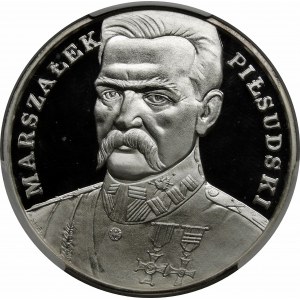 200000 złotych 1990 Piłsudski Duży Tryptyk - srebro