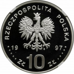 10 złotych 1997 Stefan Batory - półpostać