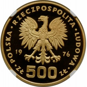 PRÓBA 500 złotych 1976 Tadeusz Kościuszko - złoto
