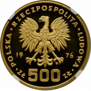 500 złotych 1976 Tadeusz Kościuszko - złoto