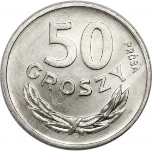 PRÓBA NIKIEL 50 groszy 1949