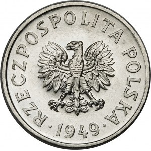 PRÓBA NIKIEL 50 groszy 1949