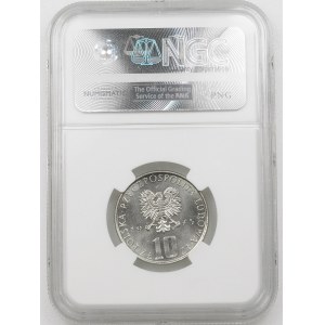 PRÓBA NIKIEL 10 złotych 1975 Bolesław Prus