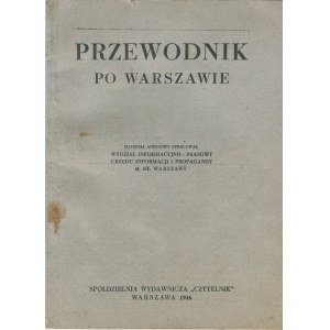 Przewodnik po Warszawie [pierwsza powojenna książka adresowa Warszawy]