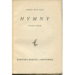 WITTLIN Józef - Hymny [Mortkowicz 1929]