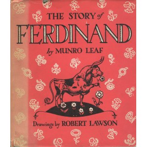 [dla dzieci] LEAF Munro - The story of Ferdinand. Ilustrated by Robert Lawson [AUTOGRAF]