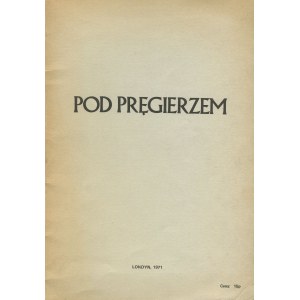 Pod pręgierzem [sprawa Józefa Mackiewicza]