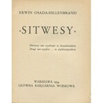 OSADA-HILLENBRAND Erwin - Sitwesy [okładka Atelier Girs-Barcz]