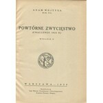 [lotnictwo] WOJTYGA Adam - Powtórne zwycięstwo [Challenge 1934 r.]