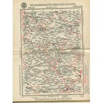 Mapa Królestwa Polskiego z oznaczeniem miast, osad, wsi, komór, kolei, dróg bitych, traktów pocztowych i rzek; dla użytku rolnictwa, handlu, przemysłu i turyzmu