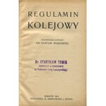 [koleje] ROSENBERG Gustaw - Regulamin kolejowy [1912]