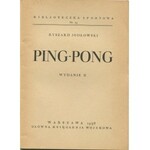 JODŁOWSKI Ryszard - Ping-pong [okładka Atelier Girs-Barcz]