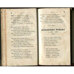 NIEMCEWICZ Julian Ursyn - Śpiewy historyczne Niemcewicza, z uwagami Lelewela [1835]