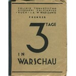 [Warsaw] Fuehrer 3 tage in Warschau. Wilanów [Guide 3 days in Warsaw. With map [1930].