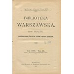 Biblioteka Warszawska. Tom I-IV. Kompletny rocznik 1906 [Wyspiański, Konopnicka, Studnicki, Galicja]