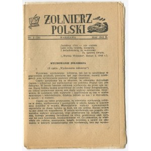 [prasa konspiracyjna] Żołnierz Polski - numer 5 z 1943 r.