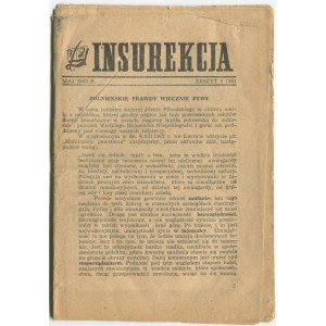 [prasa konspiracyjna] Insurekcja - Zeszyt 5 z maja 1943 r.