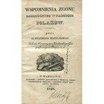 MARYLSKI Eustachy - Wspomnienia zasłużonych Polaków w narodzie [1829] Henryk Ślizień - Wilno