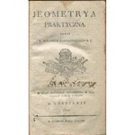 ZABOROWSKI Ignacy - Jeometrya praktyczna [1820]